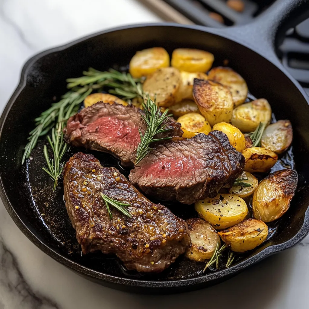 Perfect Cast Iron Skillet Steak