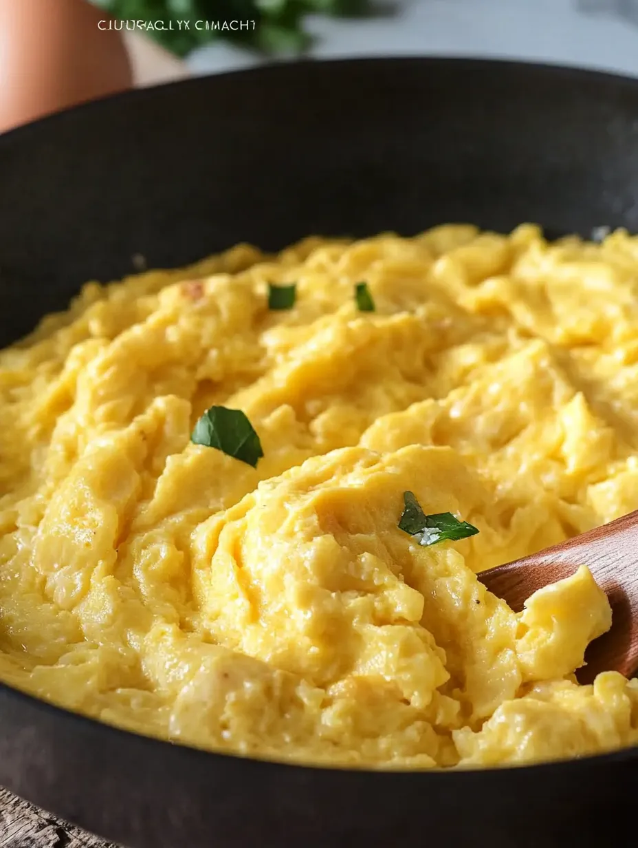 Perfect Fluffy Scrambled Eggs