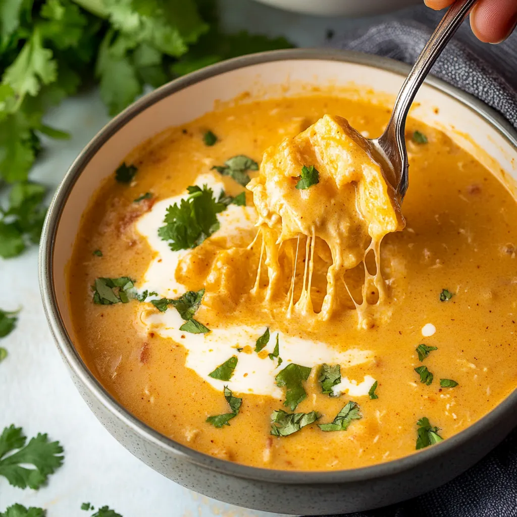 Quick Chicken Enchilada Soup