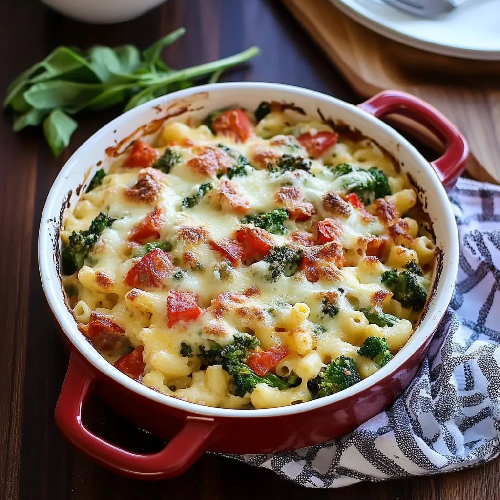 Veggie Baked Macaroni and Cheese