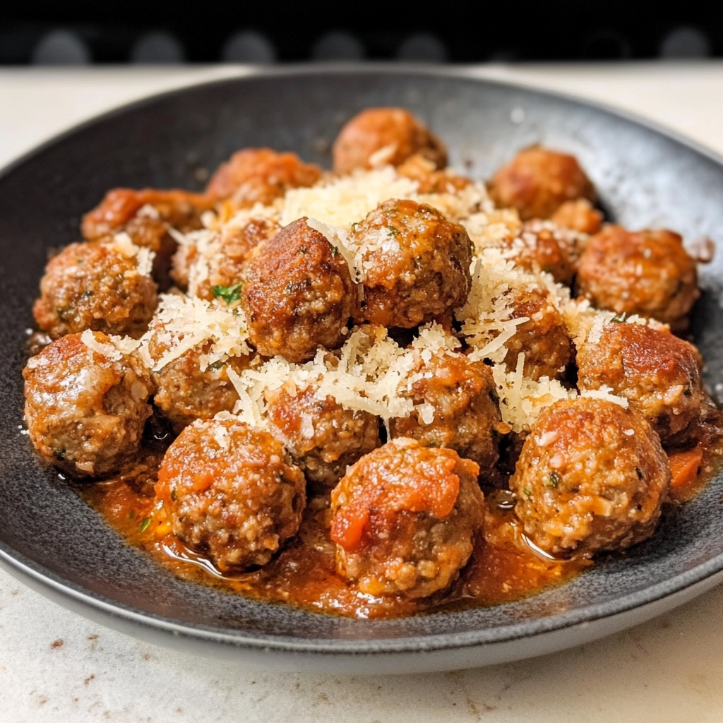 Italian Meatballs with Tomato Sauce