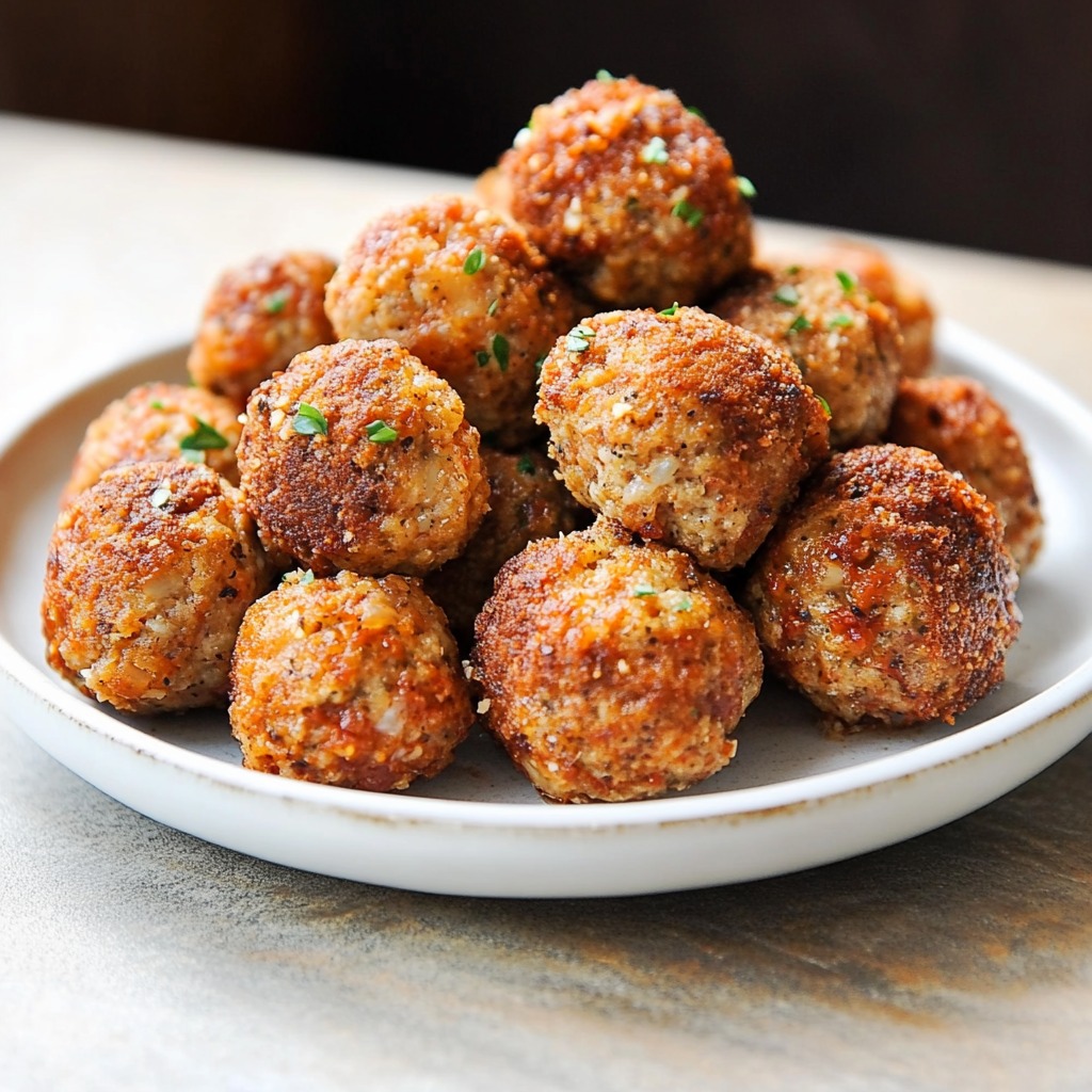 Italian Meatballs with Tomato Sauce