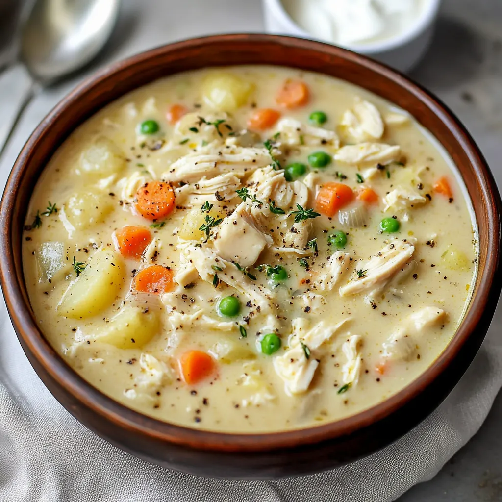 Chicken Pot Pie Soup