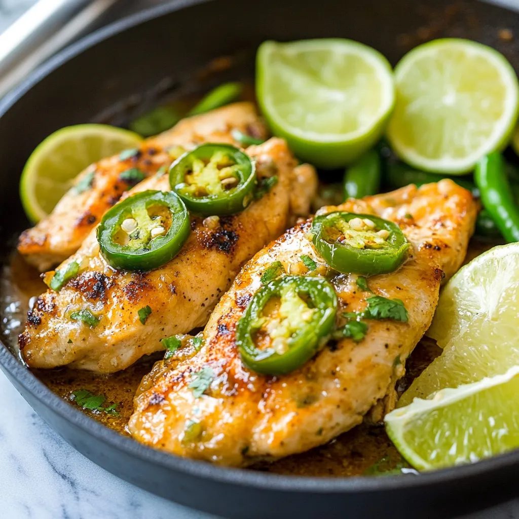 Quick Jalapeño Lime Chicken