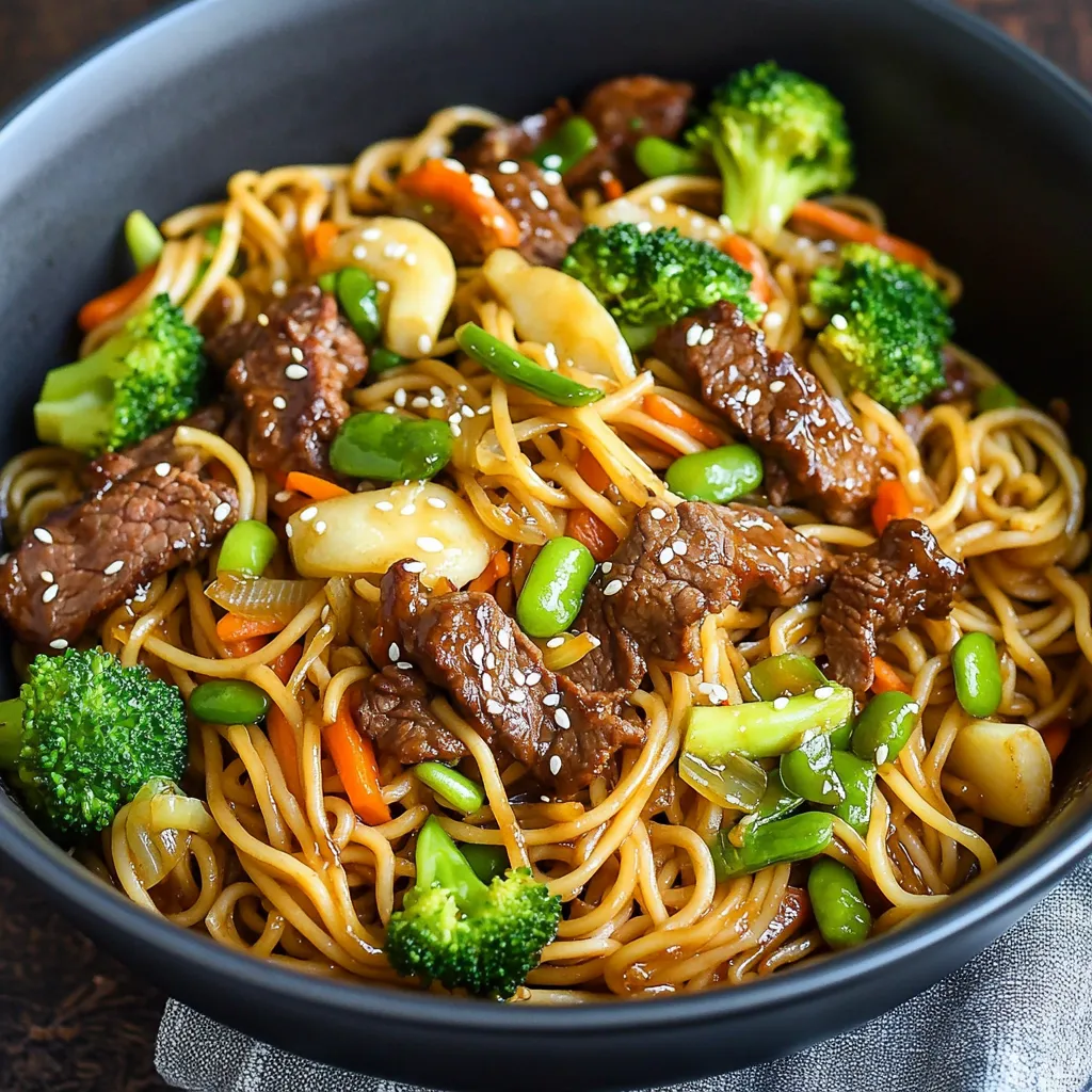 Easy Gluten-Free Beef Chow Mein Recipe