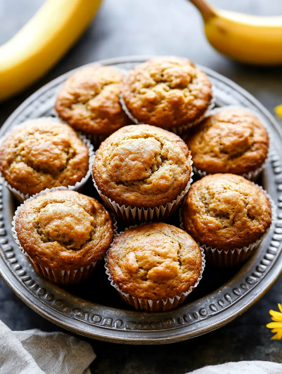 Easy 30-Minute Banana Muffins