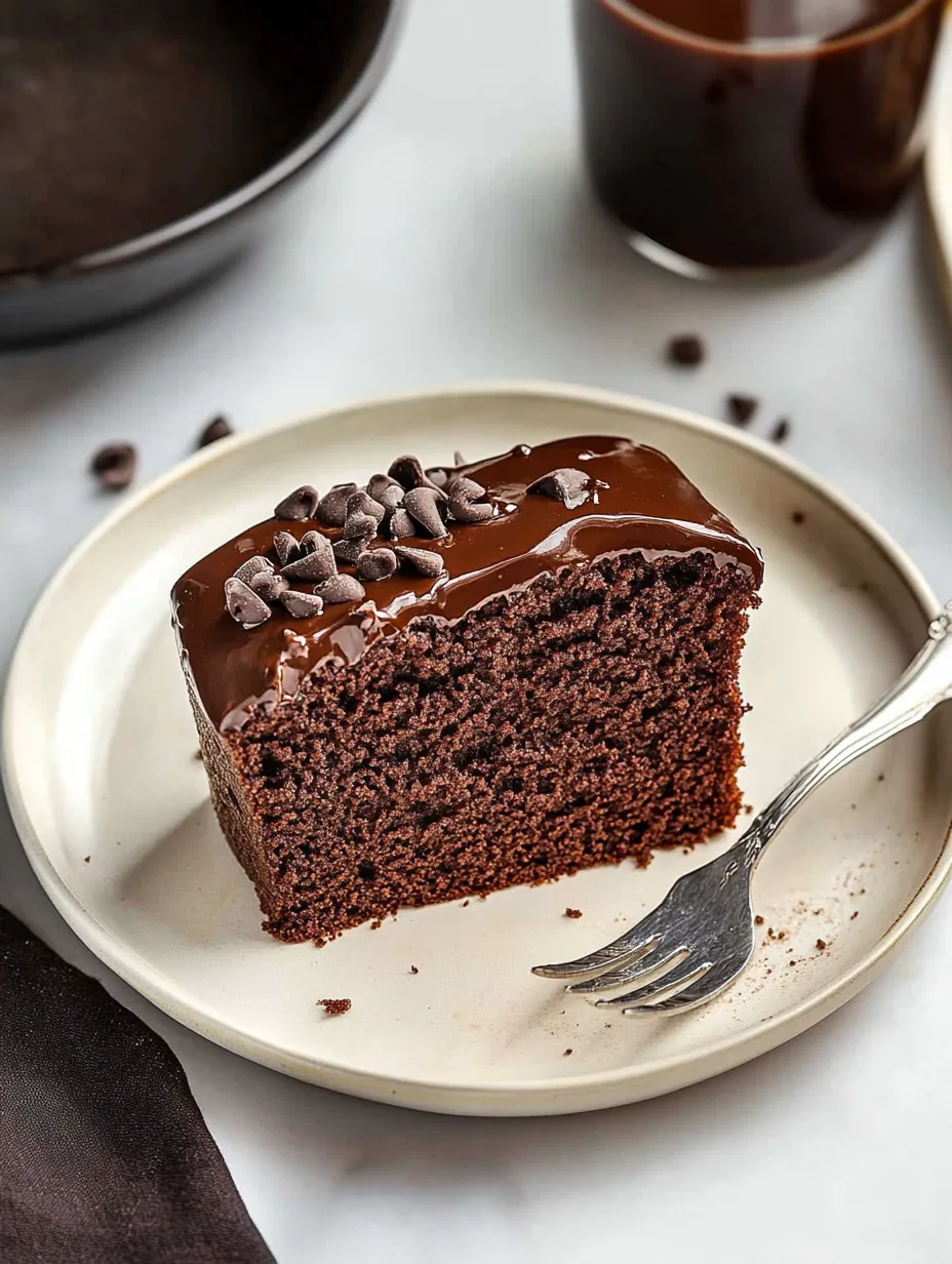 Moist Chocolate Coffee Loaf Cake