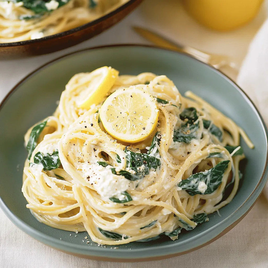 Lemon Ricotta Pasta