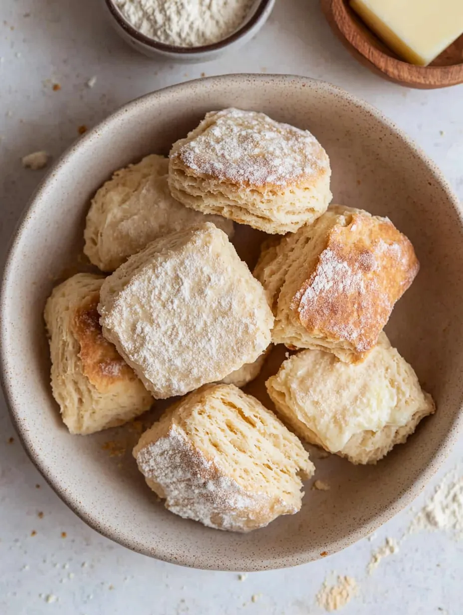 Easy Flaky Sourdough Discard Biscuits Recipe