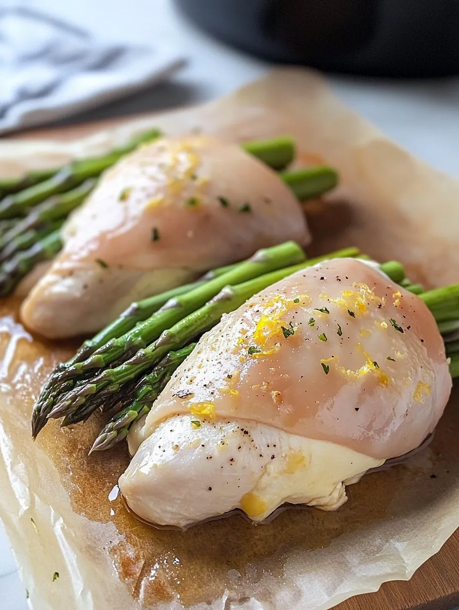 Asparagus & Cheese Stuffed Chicken