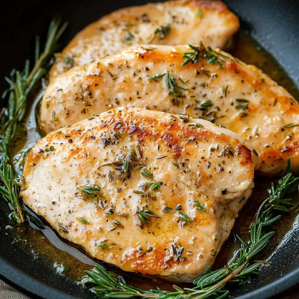 Rosemary and Thyme Turkey Cutlets