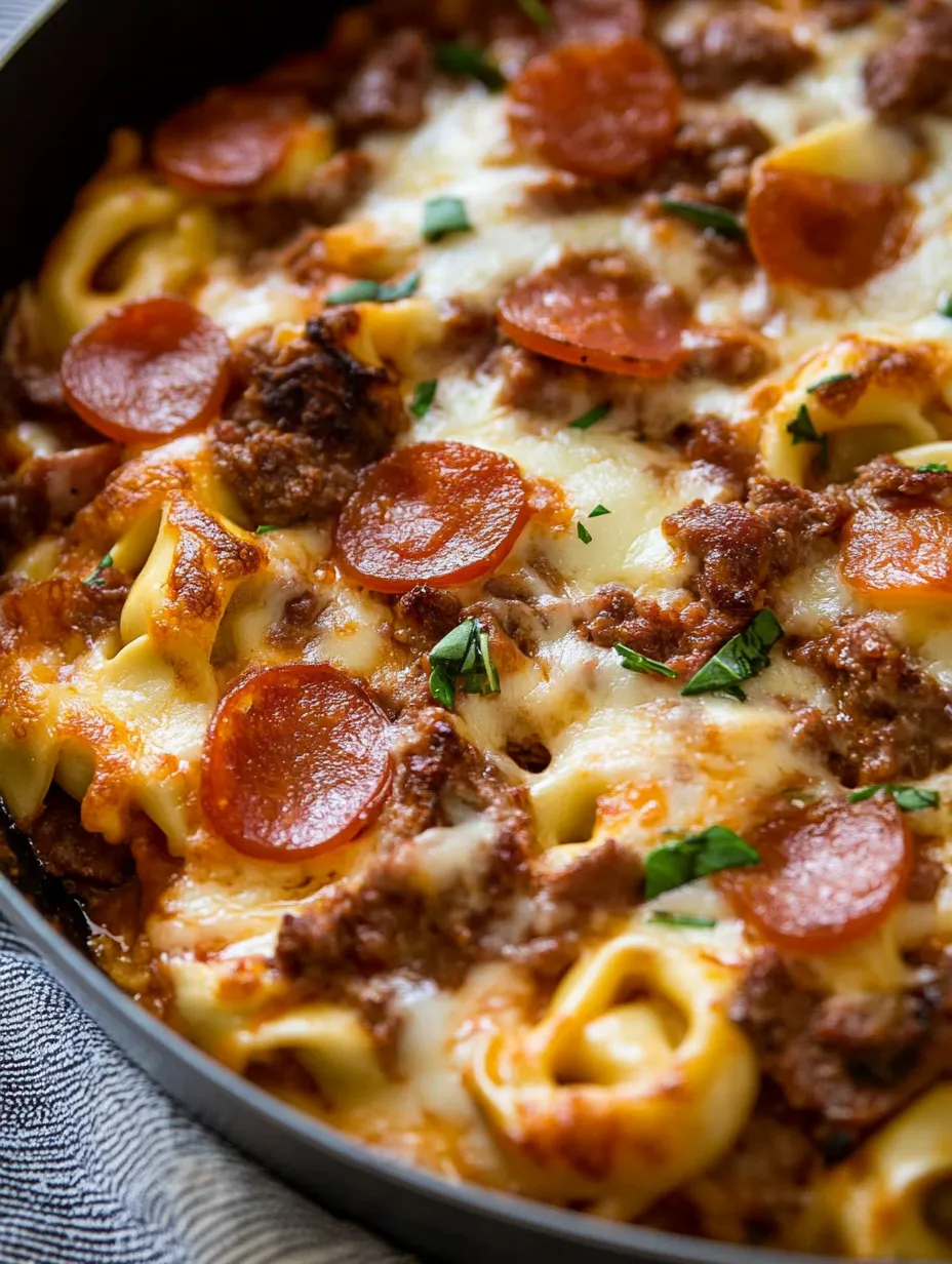 Meat Lover's Skillet Tortellini