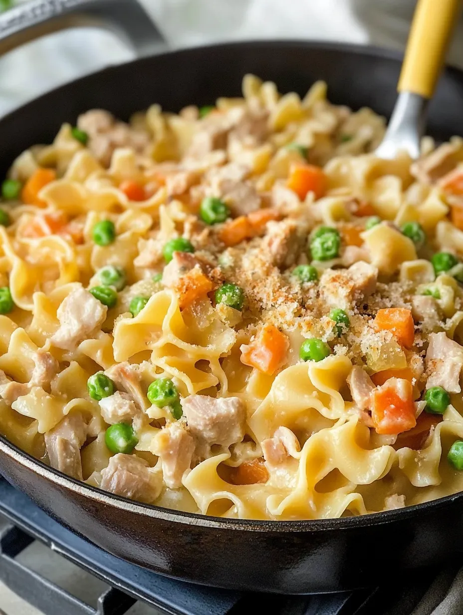 Quick Tuna Noodle Casserole