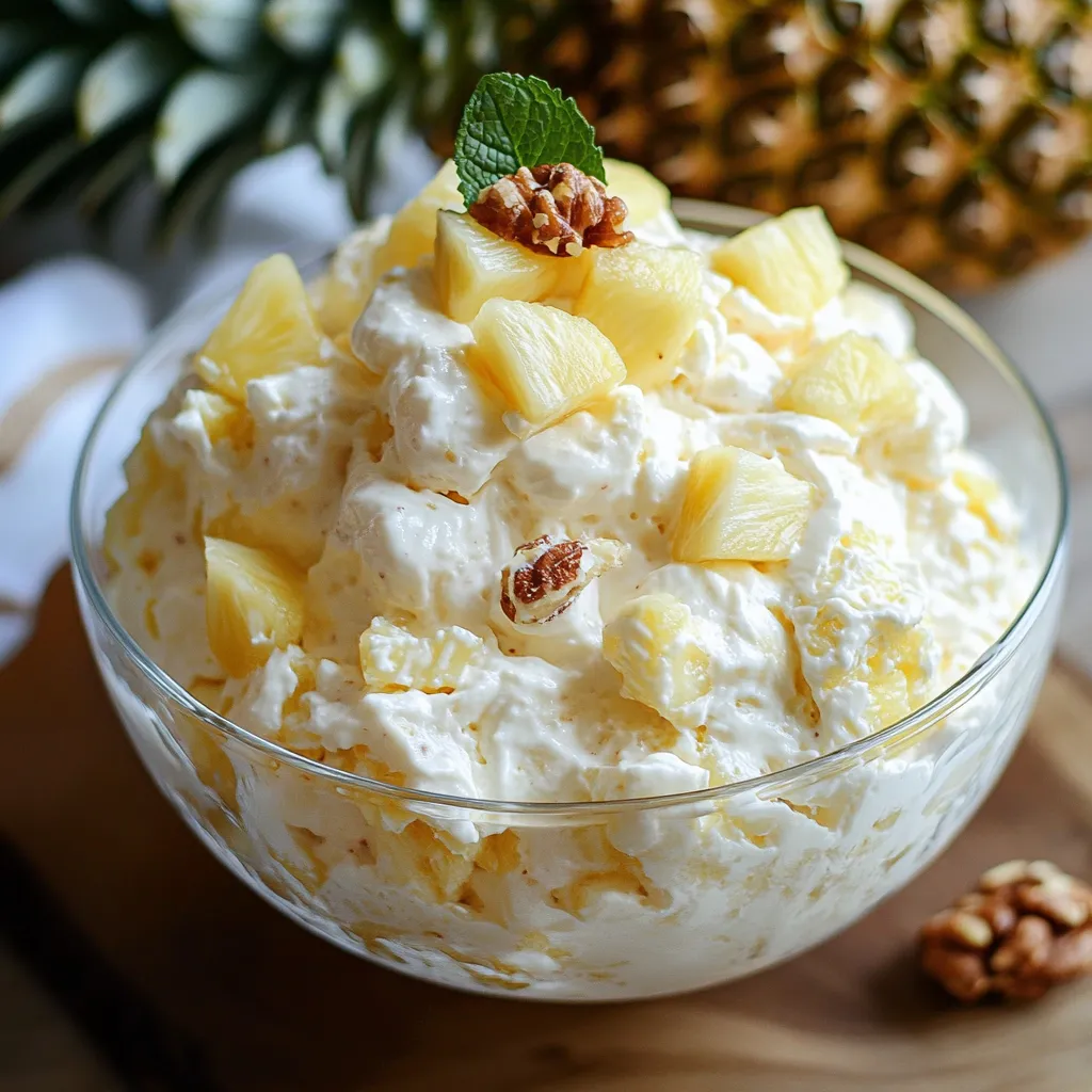 Creamy Tropical Dessert Salad