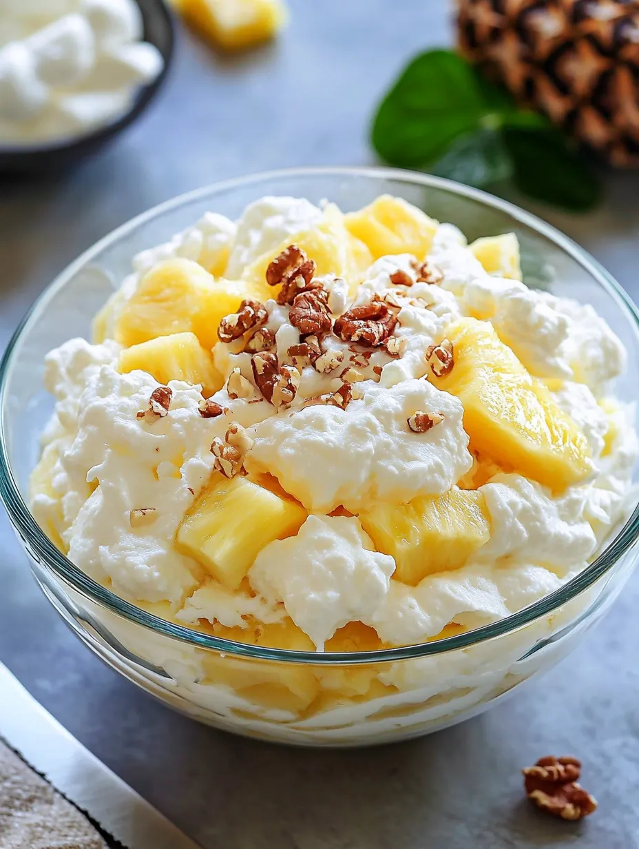 Easy No-Bake Pineapple Dessert