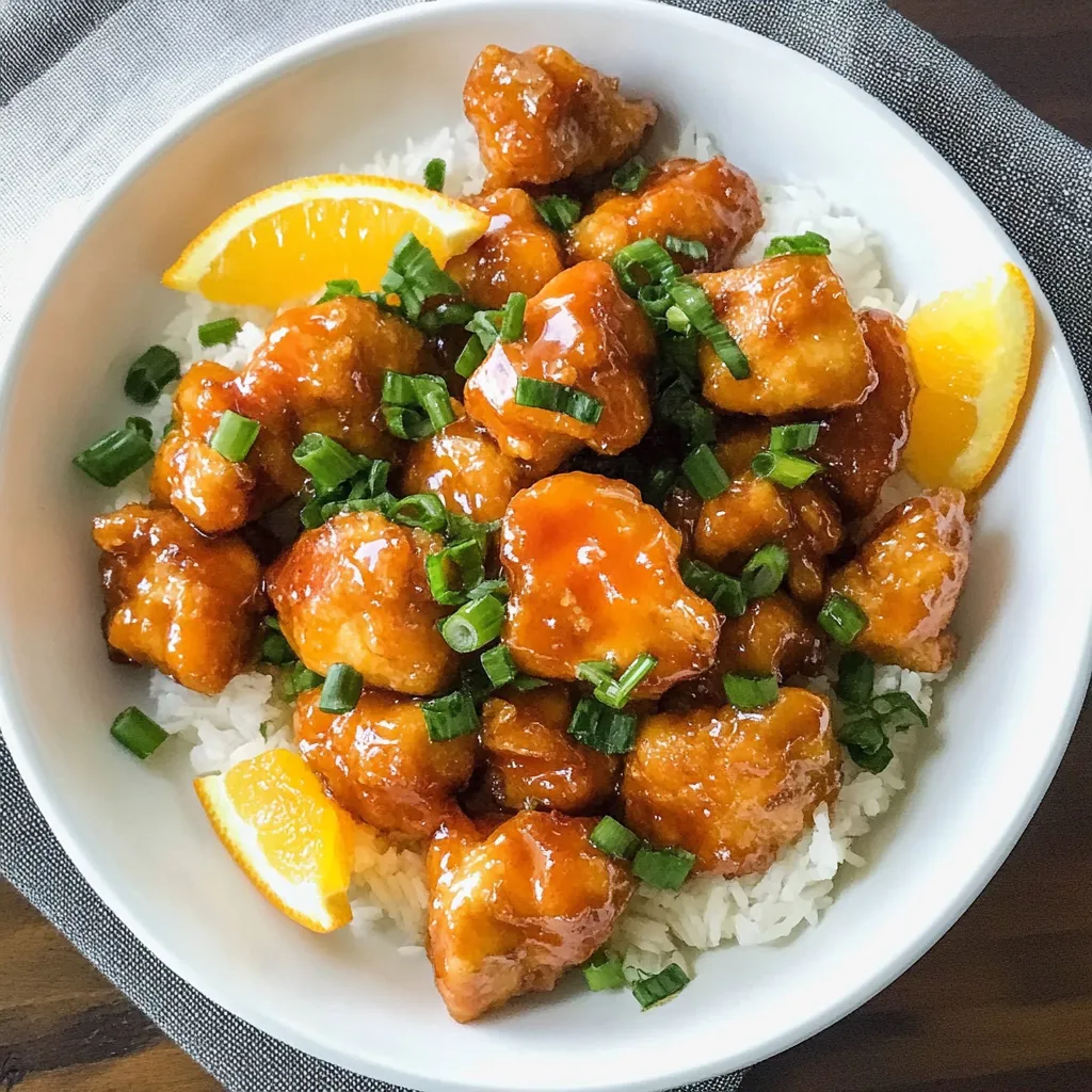 Orange Chicken Recipe