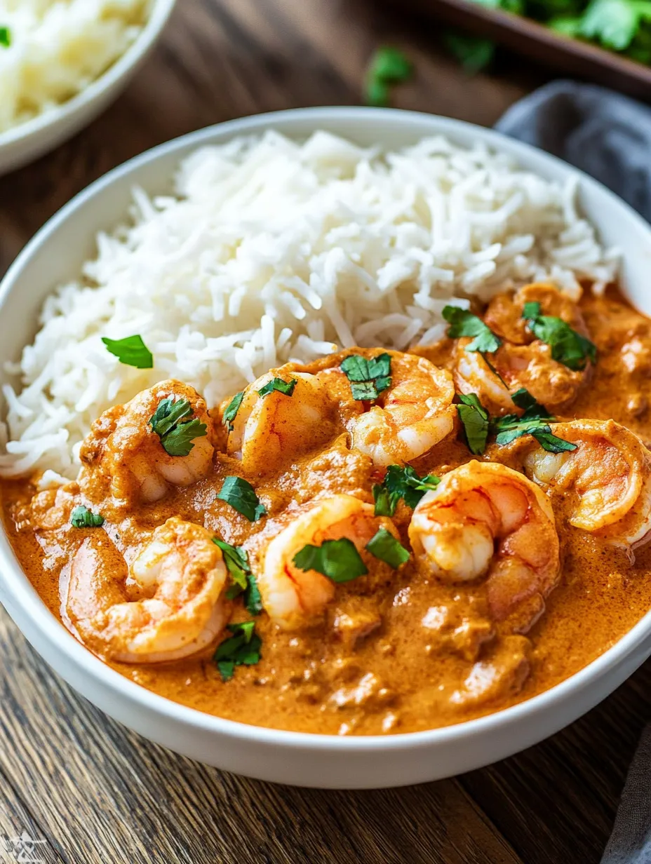 Creamy Shrimp Tikka Masala Recipe - Easy Indian Dinner