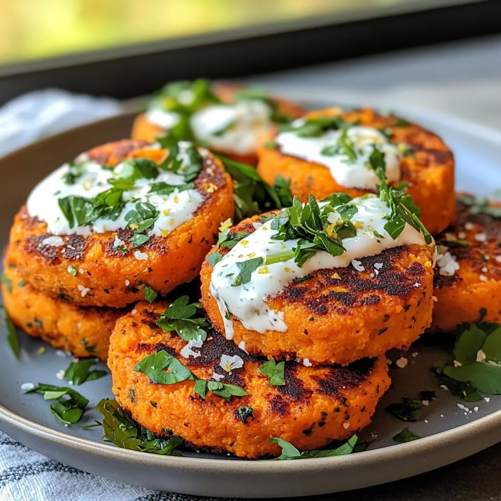 A plate of food with a white sauce on top.