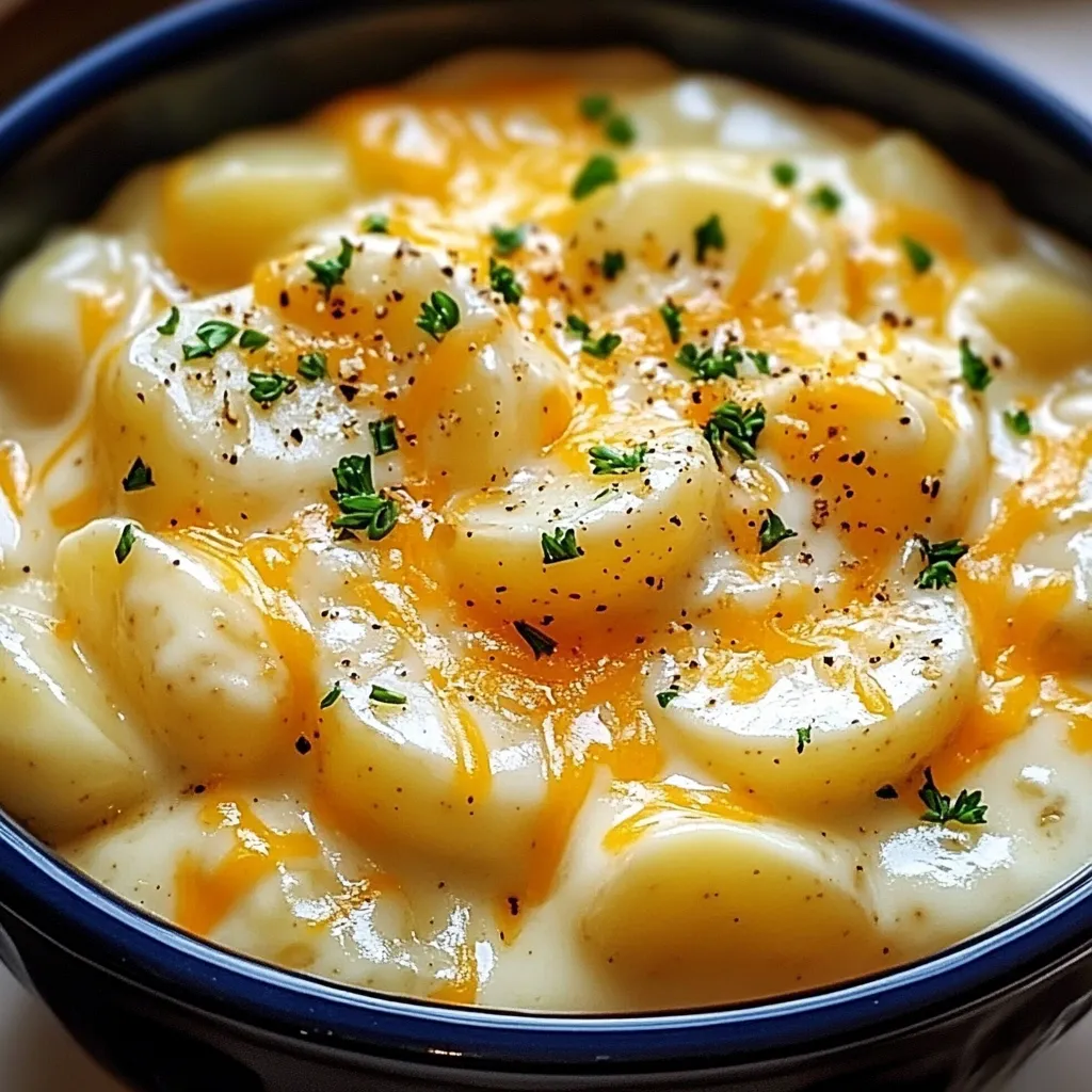 A bowl of food with cheese and herbs.