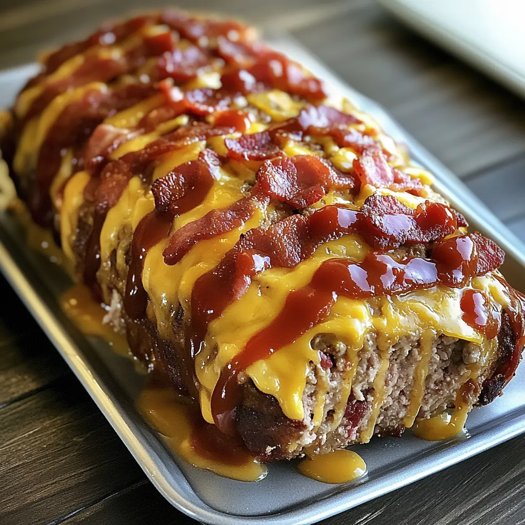 A large piece of meat with cheese and ketchup on it.