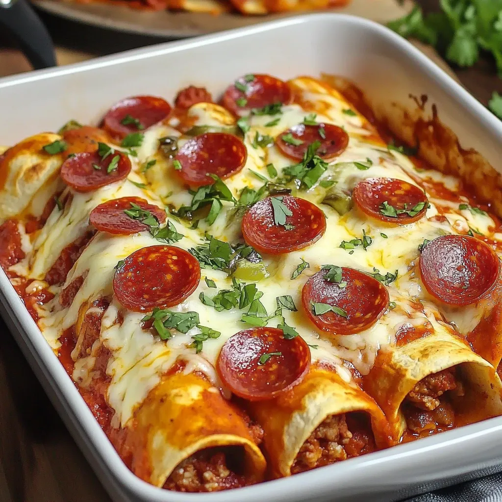 A white bowl filled with pepperoni and cheese.