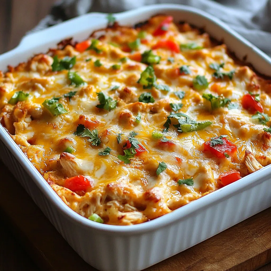 A white bowl filled with a casserole.