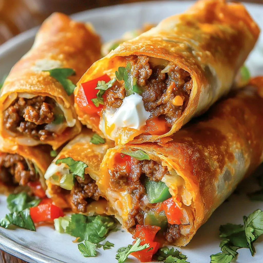 A plate of food with a burrito on it.