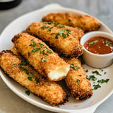 Crispy Air Fryer Mozzarella Sticks