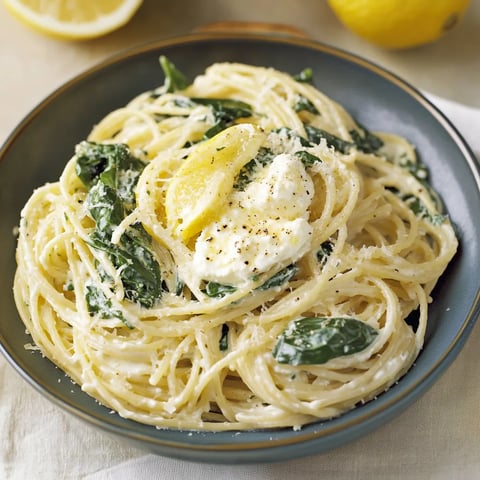 Creamy Lemon Ricotta Pasta