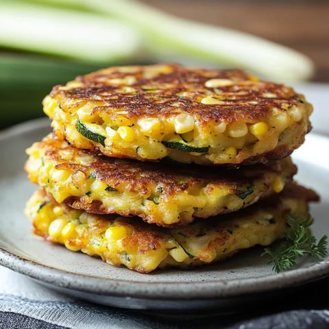 Zucchini Corn Fritters